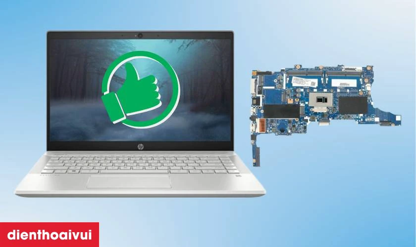 Sửa main - Lỗi IC nguồn HP Pavilion X360 14-CD000 2018 lấy liền