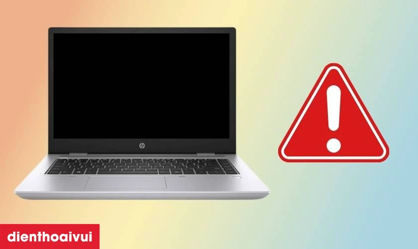 Dấu hiệu HP Probook 640 G6 2020 bị lỗi IC nguồn