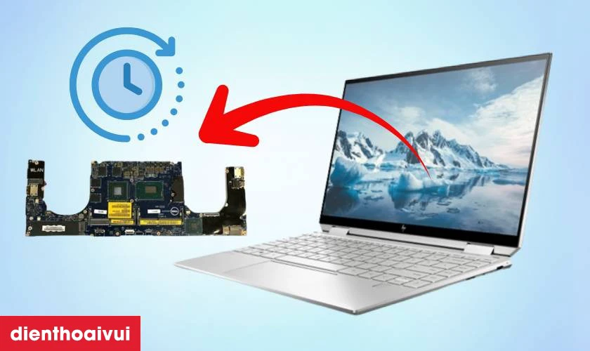 Nguy&ecirc;n nh&acirc;n HP Spectre X360 13-4000 2014 bị lỗi IC nguồn