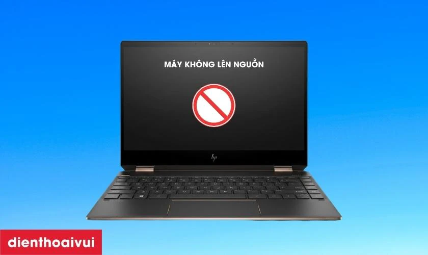 Dấu hiệu HP Spectre X360 13-AF000 EARLY 2018 bị lỗi IC nguồn