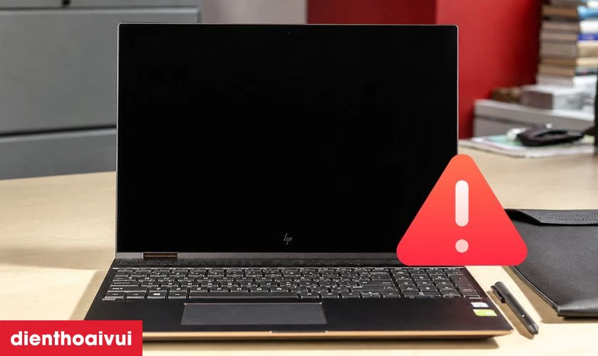 Dấu hiệu HP Spectre X360 - 15-CH011DX 2018 bị lỗi IC nguồn