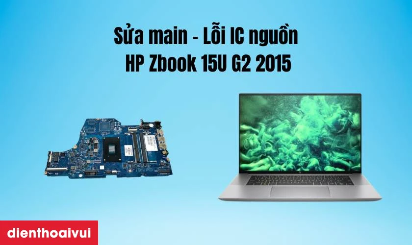 main - IC nguồn HP Zbook 15U G2 2015