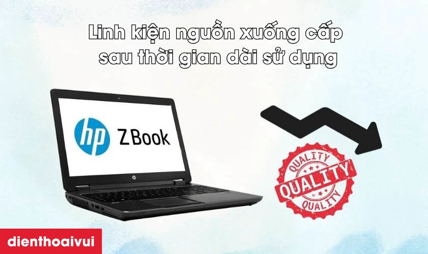 Sửa main - Lỗi IC nguồn HP Zbook 17 G2 2015