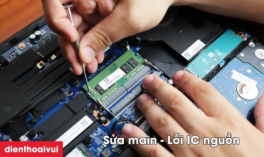 Sửa main - Lỗi IC nguồn HP Zbook 17 G3 2016