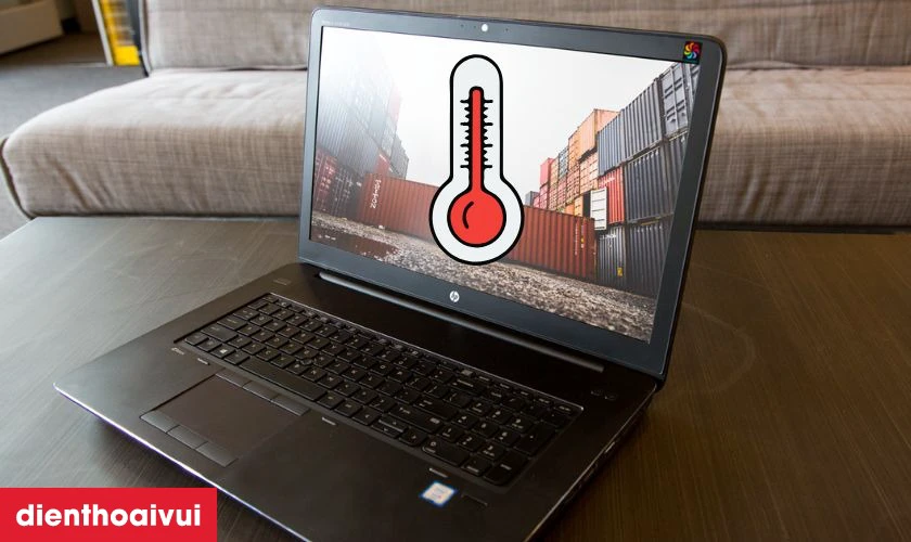 Dấu hiệu HP Zbook G4 2017 bị lỗi IC nguồn