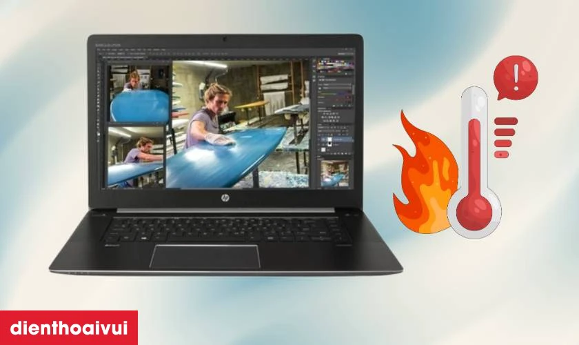 Nguyên nhân HP Zbook Studio G3 2016 bị IC nguồn