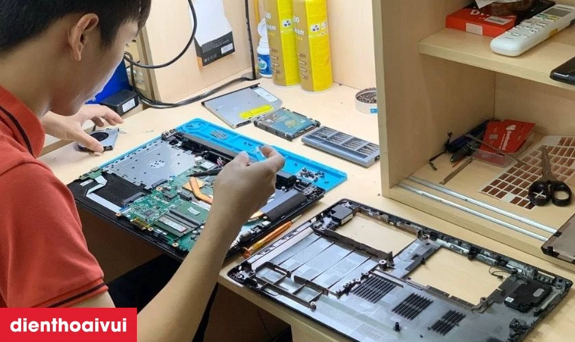 Quy tr&igrave;nh sửa main - lỗi IC nguồn HP Zbook14 G2 2015