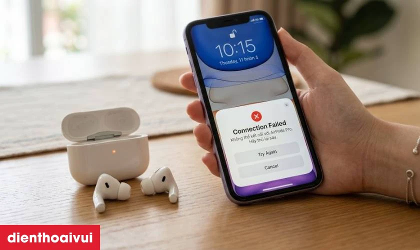 Sửa main - lỗi kết nối AirPods Pro 1
