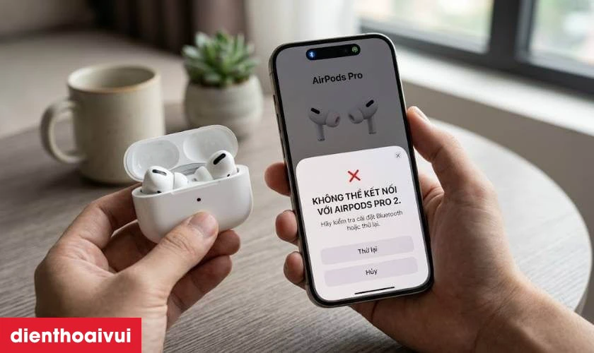 Sửa main - lỗi kết nối AirPods Pro 2