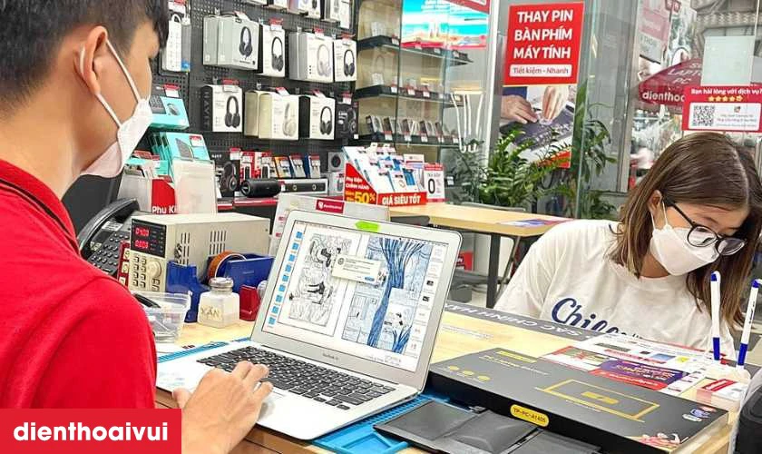 Tại sao n&ecirc;n lựa chọn sửa main lỗi m&agrave;n h&igrave;nh MacBook Air A1466 2012/2013 tại Điện Thoại Vui