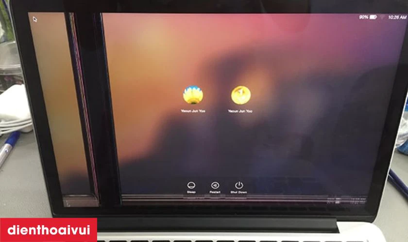 Dấu hiệu nhận biết cần sửa main lỗi m&agrave;n h&igrave;nh MacBook Air A1932 2018/2019