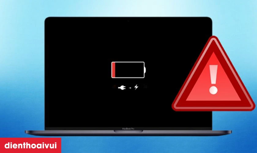 Macbook không kết nối sạc được là dấu hiệu cần lưu ý