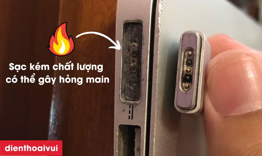 Nguy&ecirc;n nh&acirc;n g&acirc;y hỏng main lỗi mất sạc MacBook Pro 15 Inch A1707 2016/2017