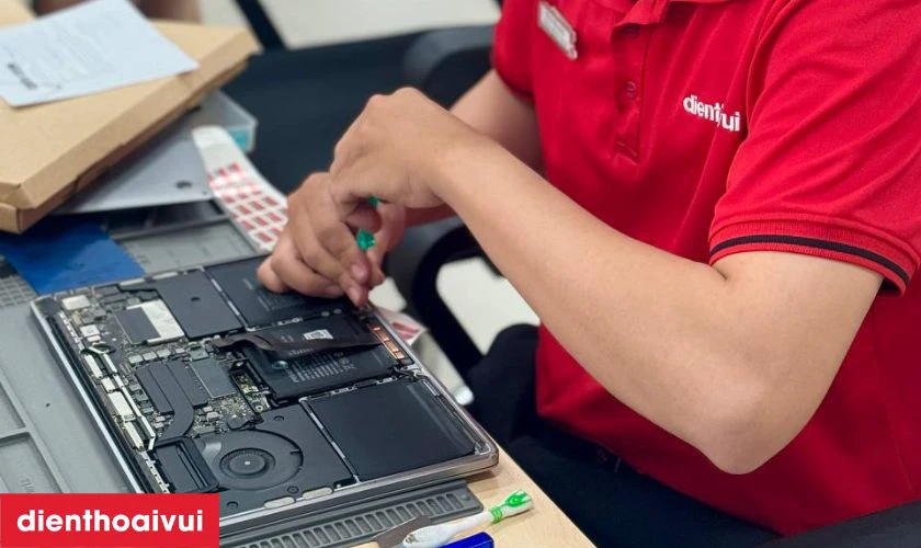 Quy trình sửa main mất WiFi MacBook Pro 13 Inch A1502 2013/2014/2015
