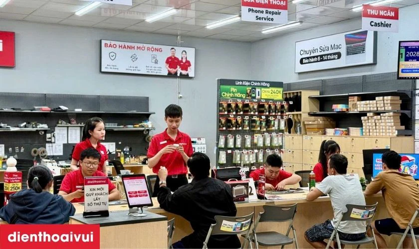 B&agrave;n giao m&aacute;y đ&atilde; sửa v&agrave; thanh to&aacute;n
