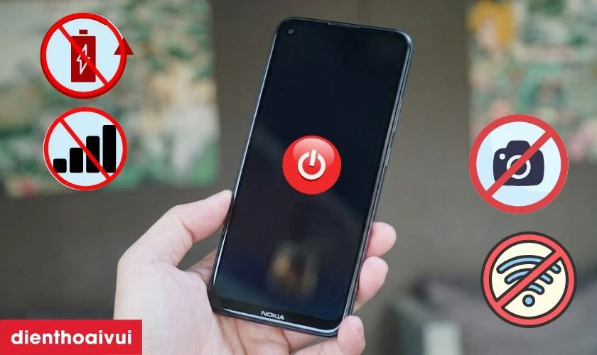 Dấu hiệu cần sửa main Nokia