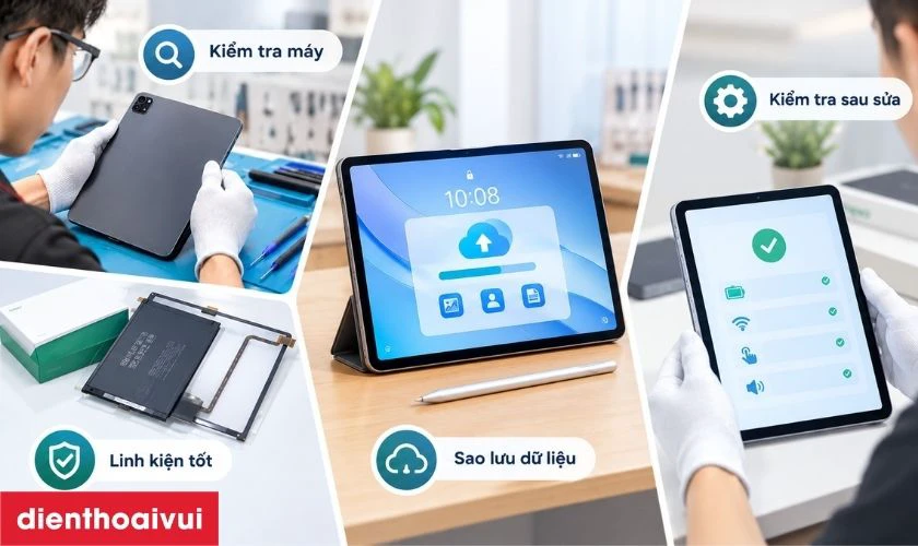 Những lưu &yacute; khi sửa m&aacute;y t&iacute;nh bảng OPPO