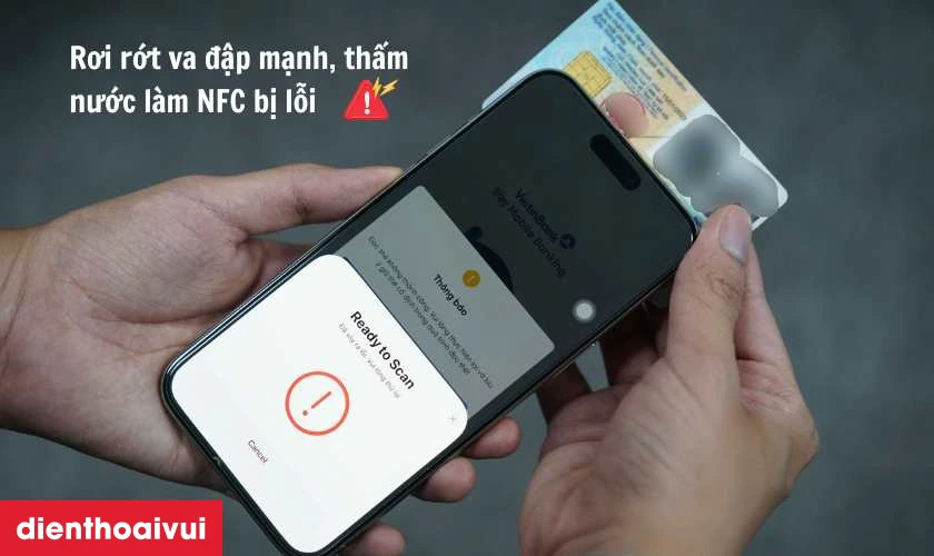 Nguyên nhân iPhone 13 Pro Max bị lỗi NFC