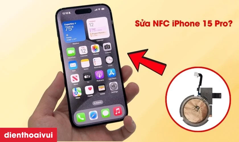 Sửa NFC iPhone 15 Pro