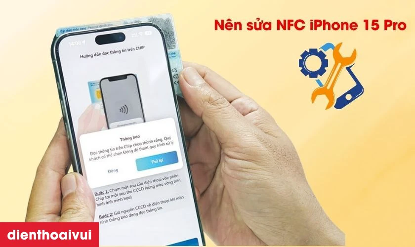 Có nên sửa NFC iPhone 15 Pro