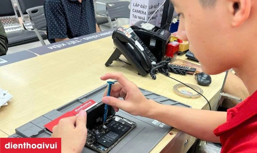 Quy trình sửa NFC iPhone 16 Plus tại Điện Thoại Vui