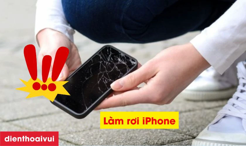 Va đập mạnh có thể làm hỏng NFC