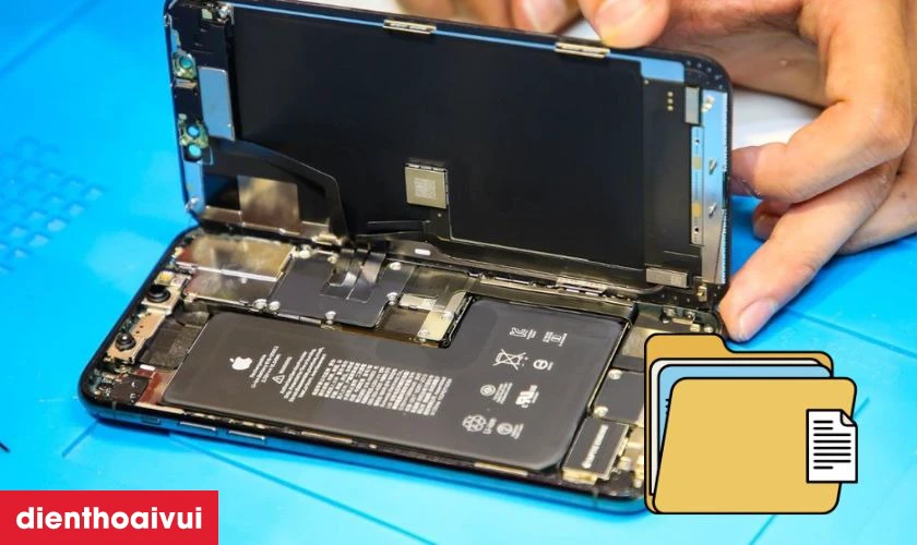 Sửa nguồn iPhone 13 Pro Max c&oacute; ảnh hưởng đến dữ liệu kh&ocirc;ng