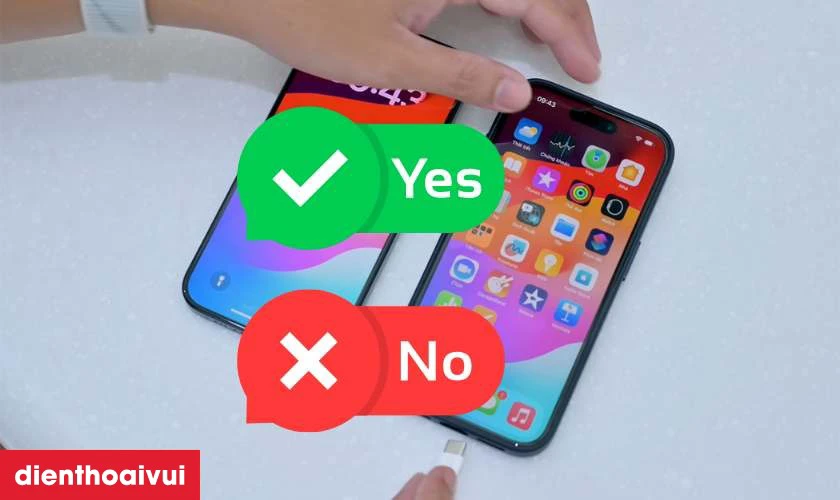 Sửa nguồn iPhone 15 có ảnh hưởng đến dữ liệu không?