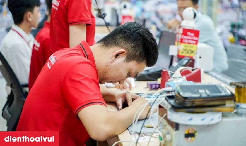 Quy trình sửa nguồn iPhone Air tại Điện Thoại Vui