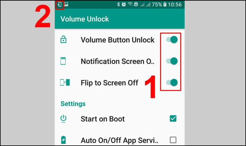 Mở c&aacute;c t&iacute;nh năng của Volume Unlock Tool