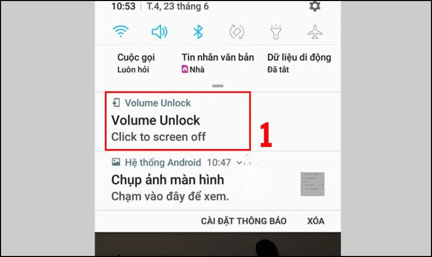 Thực hiện thao t&aacute;c mở v&agrave; kh&oacute;a m&agrave;n h&igrave;nh theo &yacute; muốn