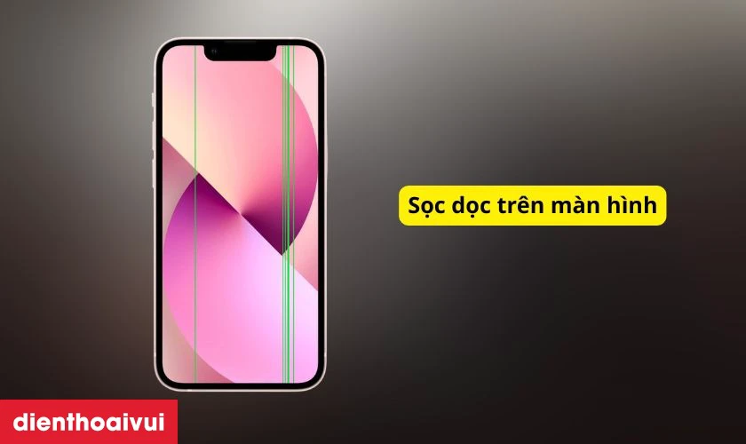 Sửa sọc m&agrave;n h&igrave;nh iPhone 13