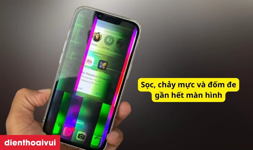 Trường hợp m&agrave;n h&igrave;nh hư hỏng cần thay mới