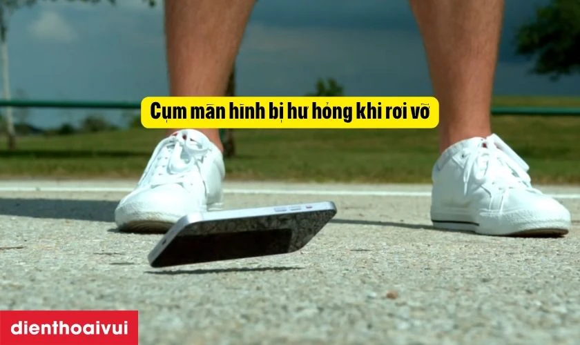 Sửa sọc m&agrave;n h&igrave;nh iPhone 14 Pro Max khi bị vỡ nặng