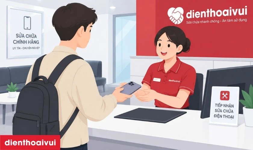 Đem m&aacute;y kiểm tra khi lỗi kh&ocirc;ng biến mất