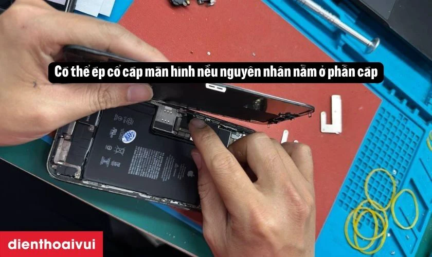 C&oacute; thể sửa sọc m&agrave;n h&igrave;nh iPhone 14 Pro Max m&agrave; kh&ocirc;ng thay m&agrave;n h&igrave;nh kh&ocirc;ng?