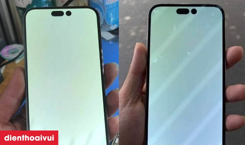 Dấu hiệu nhận biết sửa sọc m&agrave;n h&igrave;nh iPhone 14 Pro Max bị sọc m&agrave;n h&igrave;nh