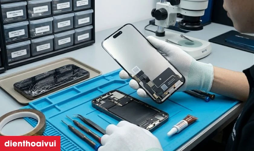 Sử dụng thiết bị, linh kiện ph&ugrave; hợp