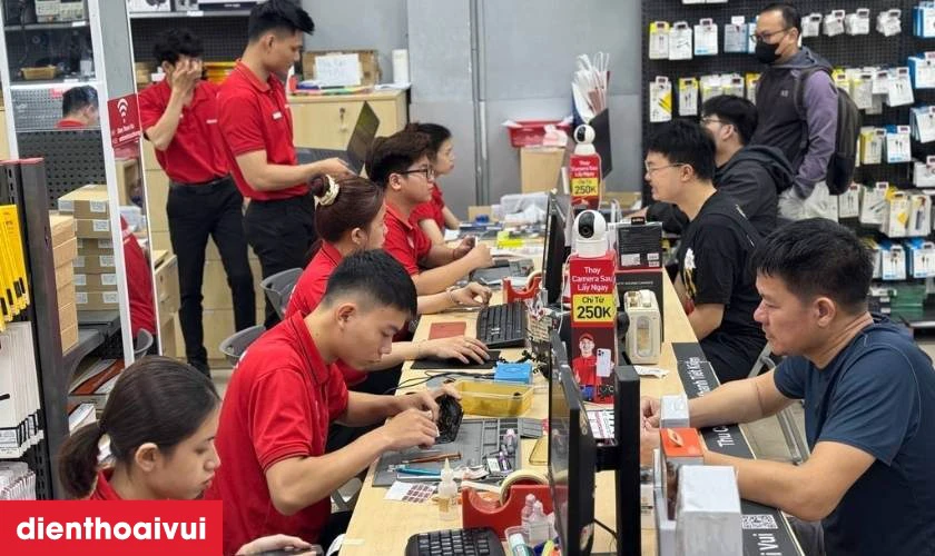 Quy tr&igrave;nh sửa s&oacute;ng iPhone 11 Pro Max