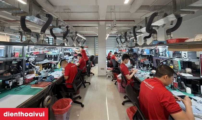 Quy trình sửa sóng iPhone 12 Pro chuyên nghiệp