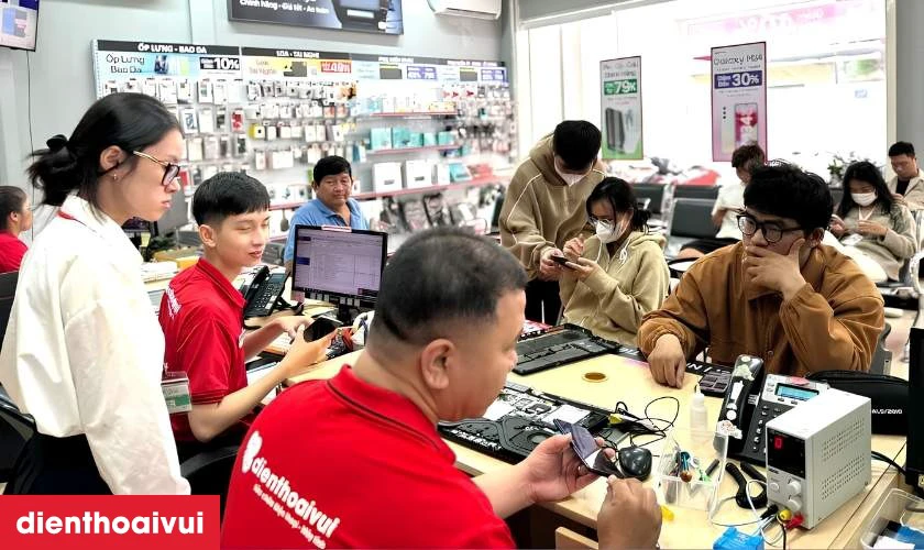 V&igrave; sao chọn sửa s&oacute;ng iPhone 13 tại Điện Thoại Vui