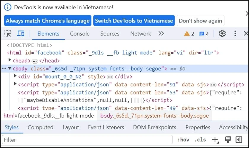 C&aacute;ch chỉnh sửa tin nhắn tr&ecirc;n Messenger bằng code