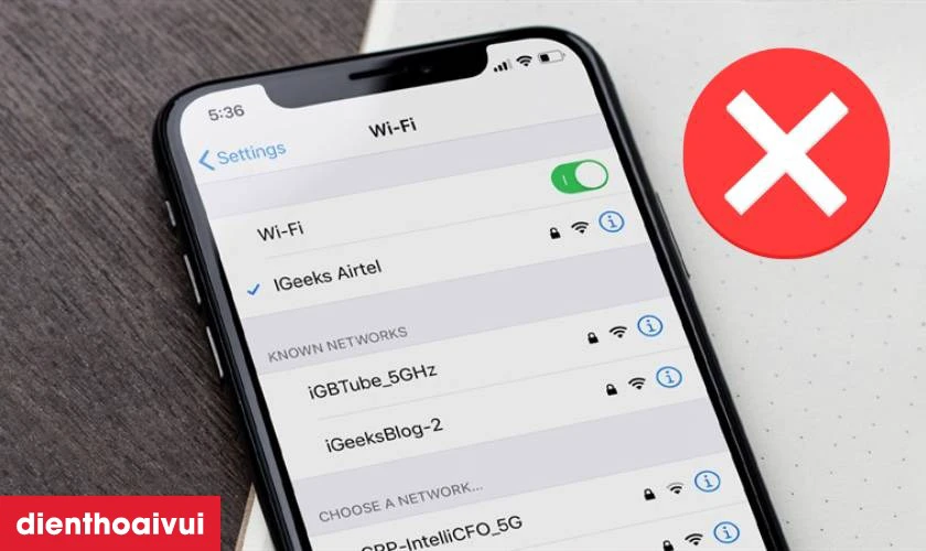 Dấu hiệu iPhone 11 Pro Max bị hỏng IC Wifi