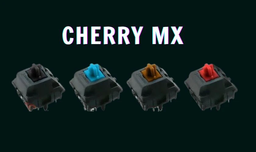 Cherry MX l&agrave; h&atilde;ng sản xuất switch b&agrave;n ph&iacute;m cơ l&acirc;u đời đến từ Đức