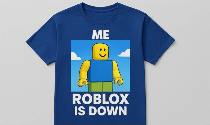 T-Shirt Roblox meme vui vẻ