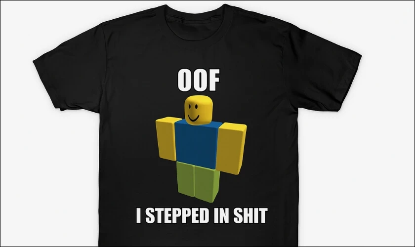T-Shirt Roblox meme sắc nét