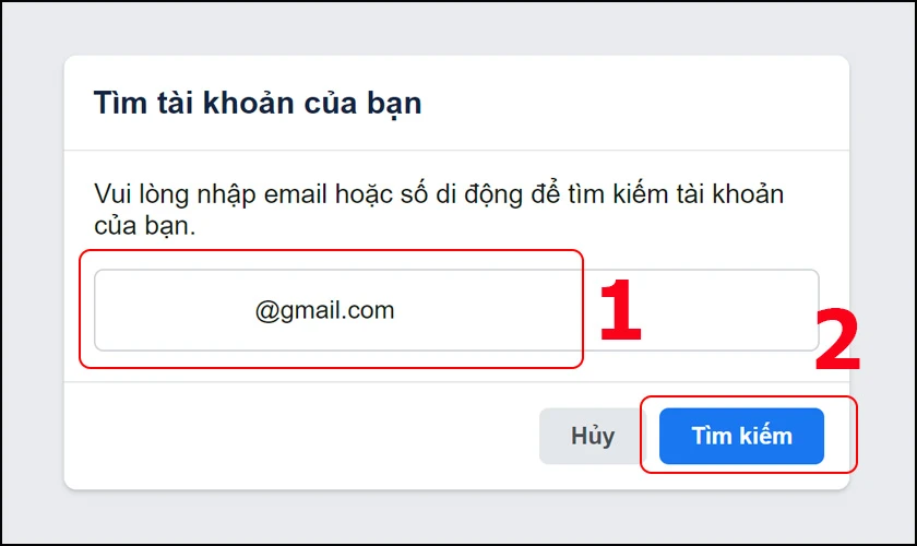 Nhấn Qu&ecirc;n mật khẩu để sửa lỗi bị từ chối truy cập Facebook&nbsp;