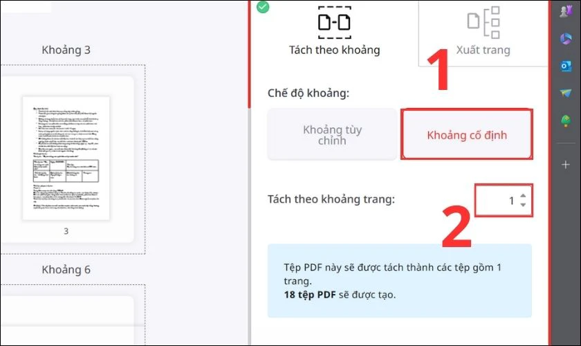 Ngắt file theo khoảng cố định