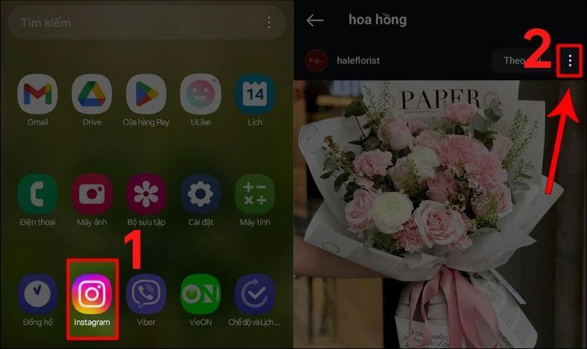 Tải ảnh Instagram về điện thoại mới nhất