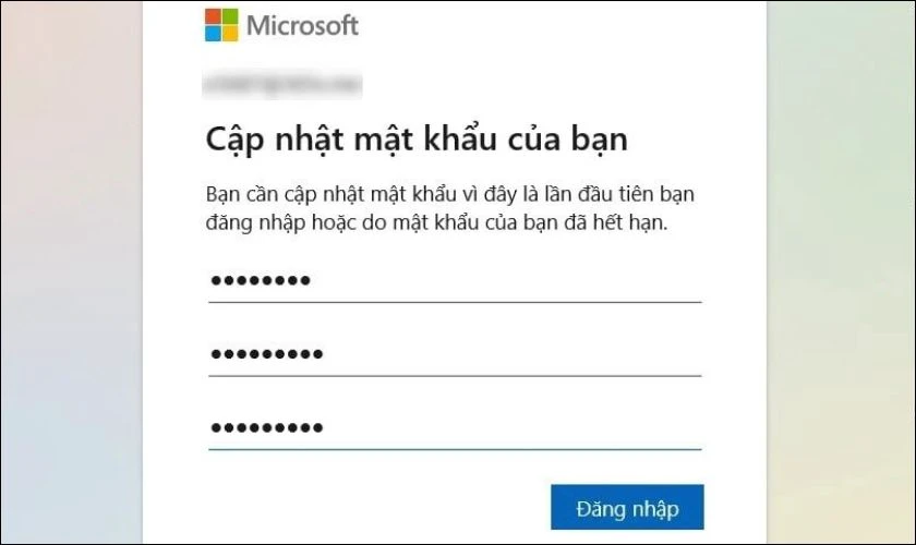 Đăng nhập tài khoản Microsoft để sử dụng và kích hoạt các tính năng phù hợp